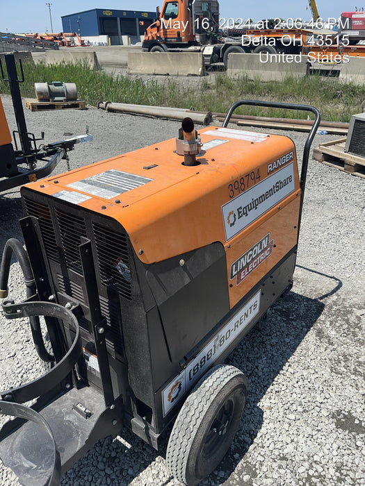 2024 Lincoln Electric Ranger 305 LPG Ranger 305 LPG, Undercarriage, Tank Holder & Strap, 10kw AC Gen, 25hp Kohler LPG Eng