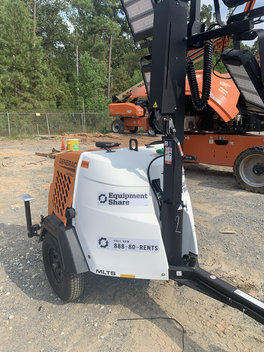 2023 Generac MLT2 Diesel, Flex Switch 120V Input, Powerzone Controller, (4) 320W LED Lights, 4kW Generator, 39.9 Gal Fuel Tank, 2" Ball, T3