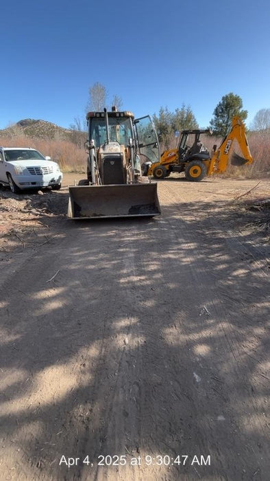 2019 Case 580N EP 74hp Backhoe, Cab/Heat/AC, 4WD, 1 way Aux Hydraulics, ISO Controls