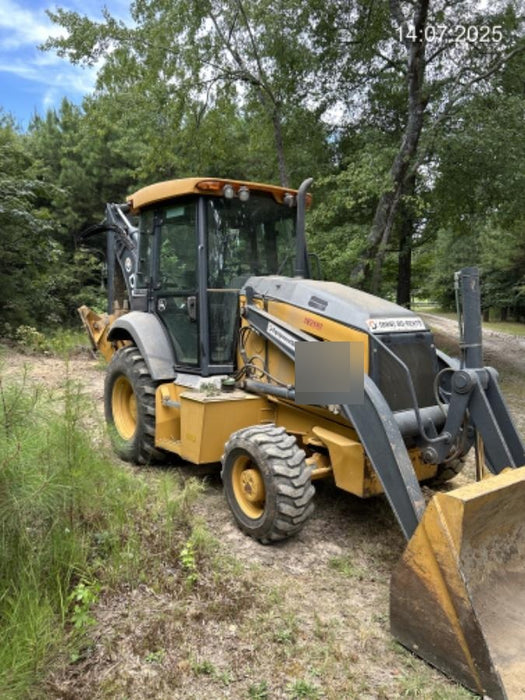 2020 John Deere 310LEP Cab/Heat/Air, 4WD, Standard Stick, Pilot Controls, 2 Way Hydraulics, TAG Manual QC
