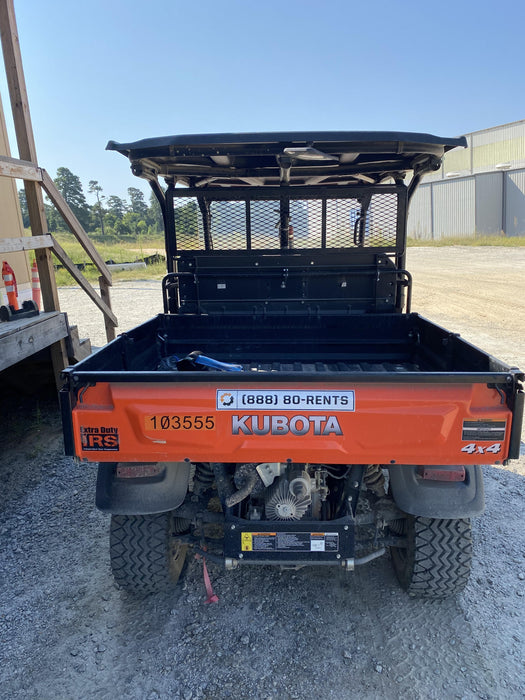 2020 Kubota RTV-X1140W-H 4WD utility cart -LED strobe -Windshield tempered glass -Plastic canopy -Wire harness kit -Backup alarm