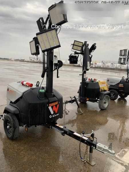 2024 Wacker Neuson LTT4 Diesel, Kohler KDW702, Deep Sea Controller, Auto Start, LED 320W, Bypass Outlet, T3