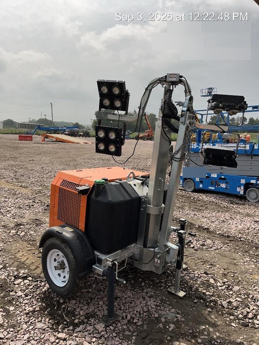 2024 Wanco WLTT-4MM4K Diesel, Deep Sea Controller, Shore Power Plug, Auto Start, (4) 350W LED Floodlights, 4kW Generator, 60 Gal Fuel Tank, 2" Ball, T3