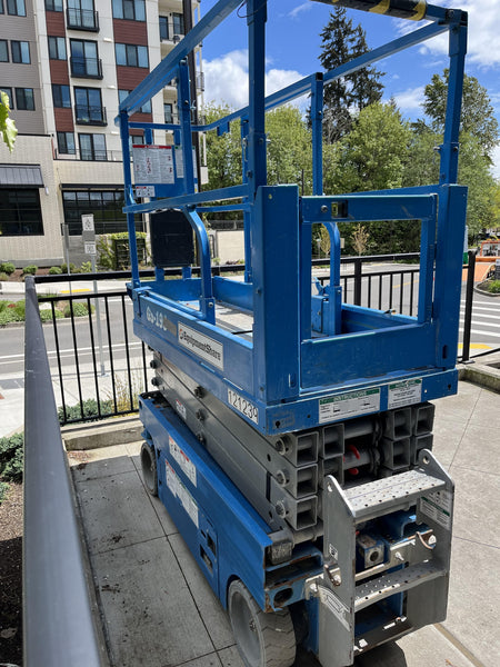 2020 Genie GS-1930 Solid Non Marking Tires, Beacon, Folding rails with half height swing gate, Telematics