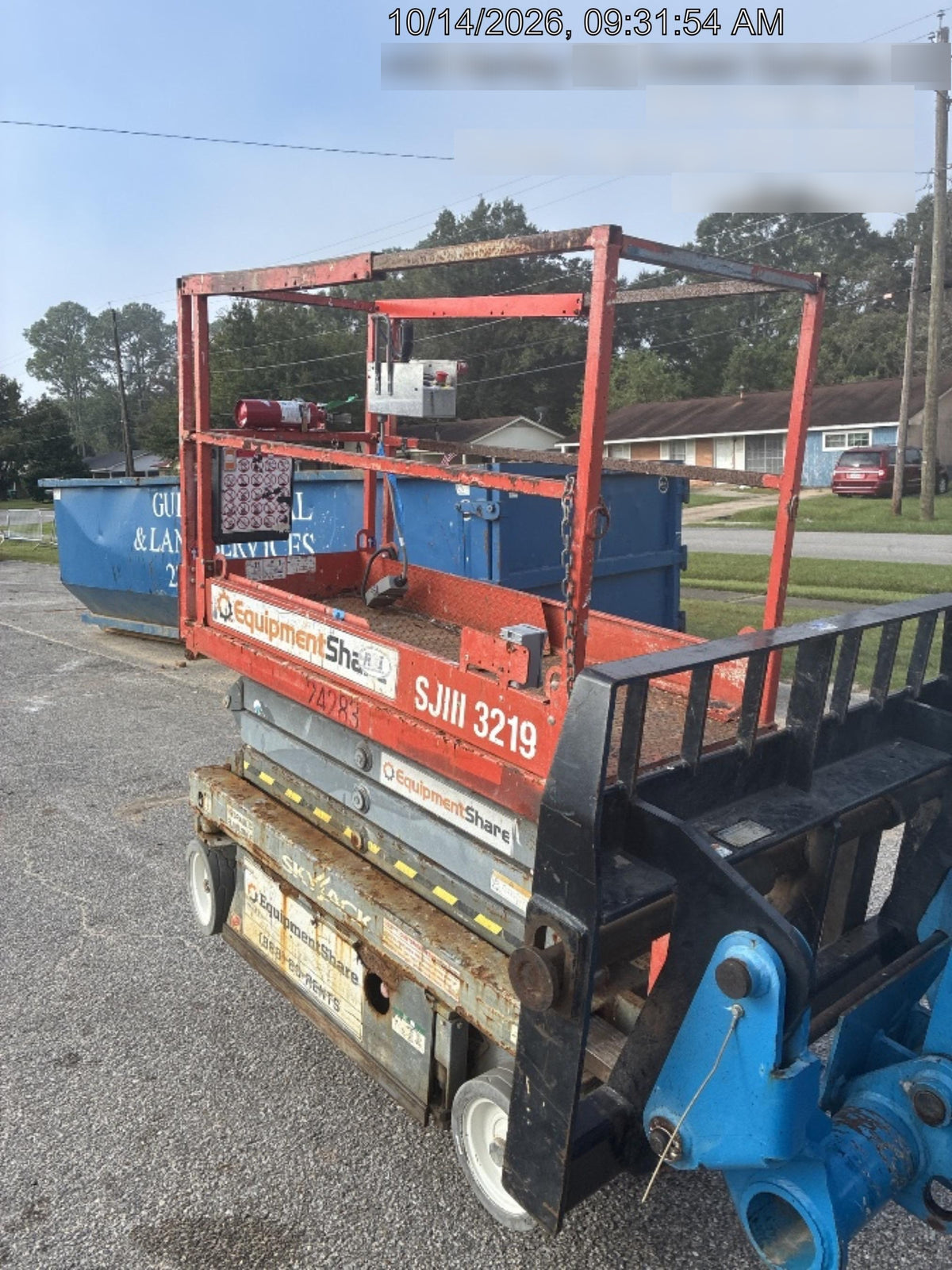 2019 Skyjack SJIII-3219 Skyjack SJIII3219 Standard w/Trojan Batteries