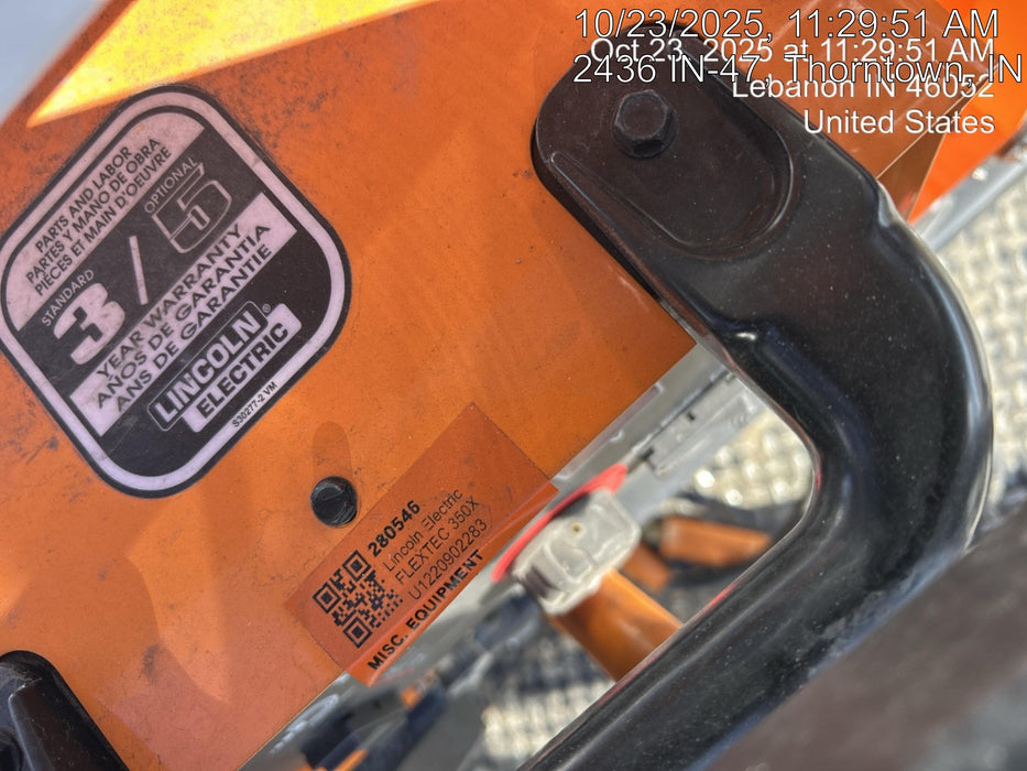 2022 LINCOLN ELECTRIC FLEXTEC 350X