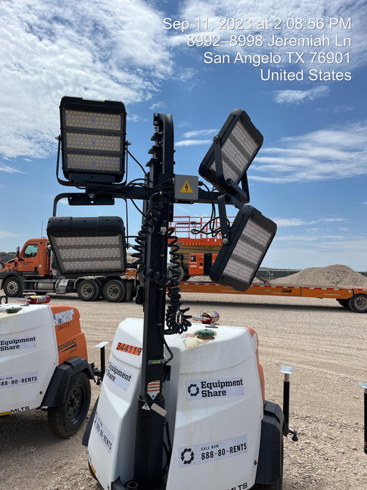 2023 Generac MLT2 Diesel, Flex Switch 120V Input, Powerzone Controller, (4) 320W LED Lights, 4kW Generator, 39.9 Gal Fuel Tank, 2" Ball, T3