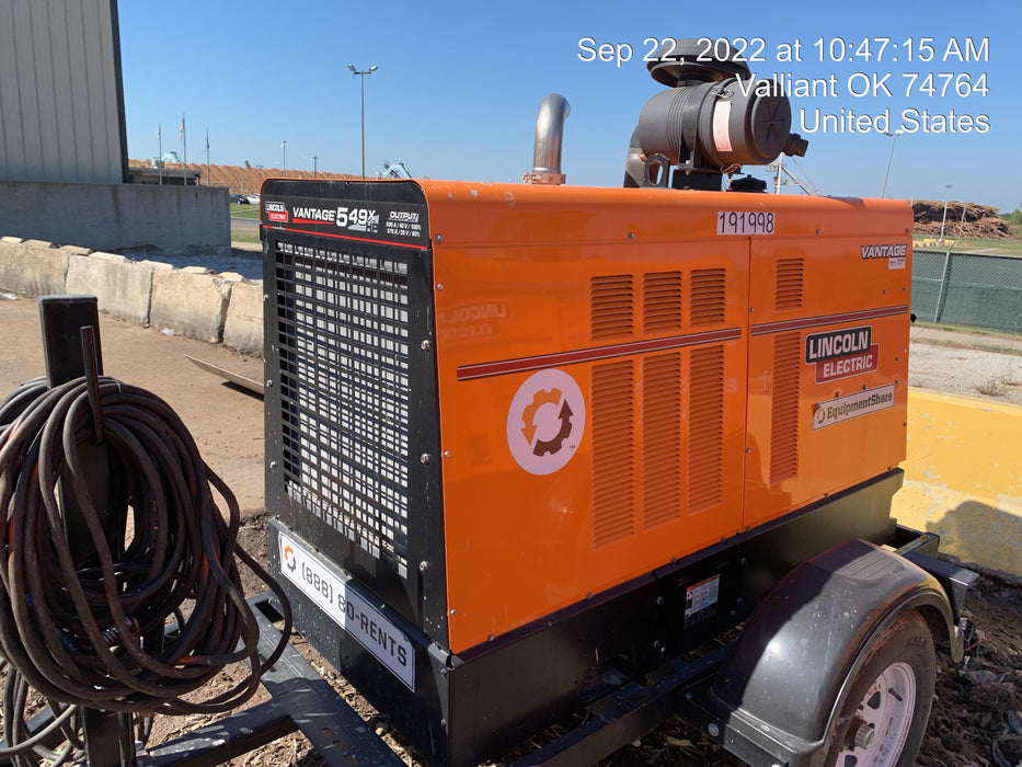 2021 Lincoln Electric Vantage 322 VANTAGE 322 READY-PAK 3