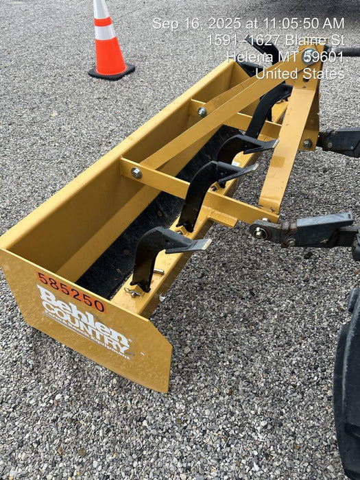 2025 BEHLEN COUNTRY 6' HD Box Blade 6 Shank Cat. 1'
