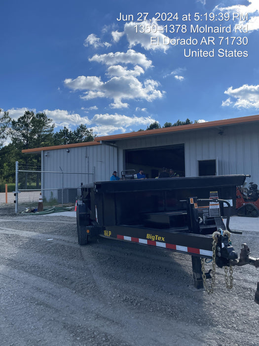 2024 BIG TEX TRAILER 16LP - 16' Bumper Pull Dump Trailer