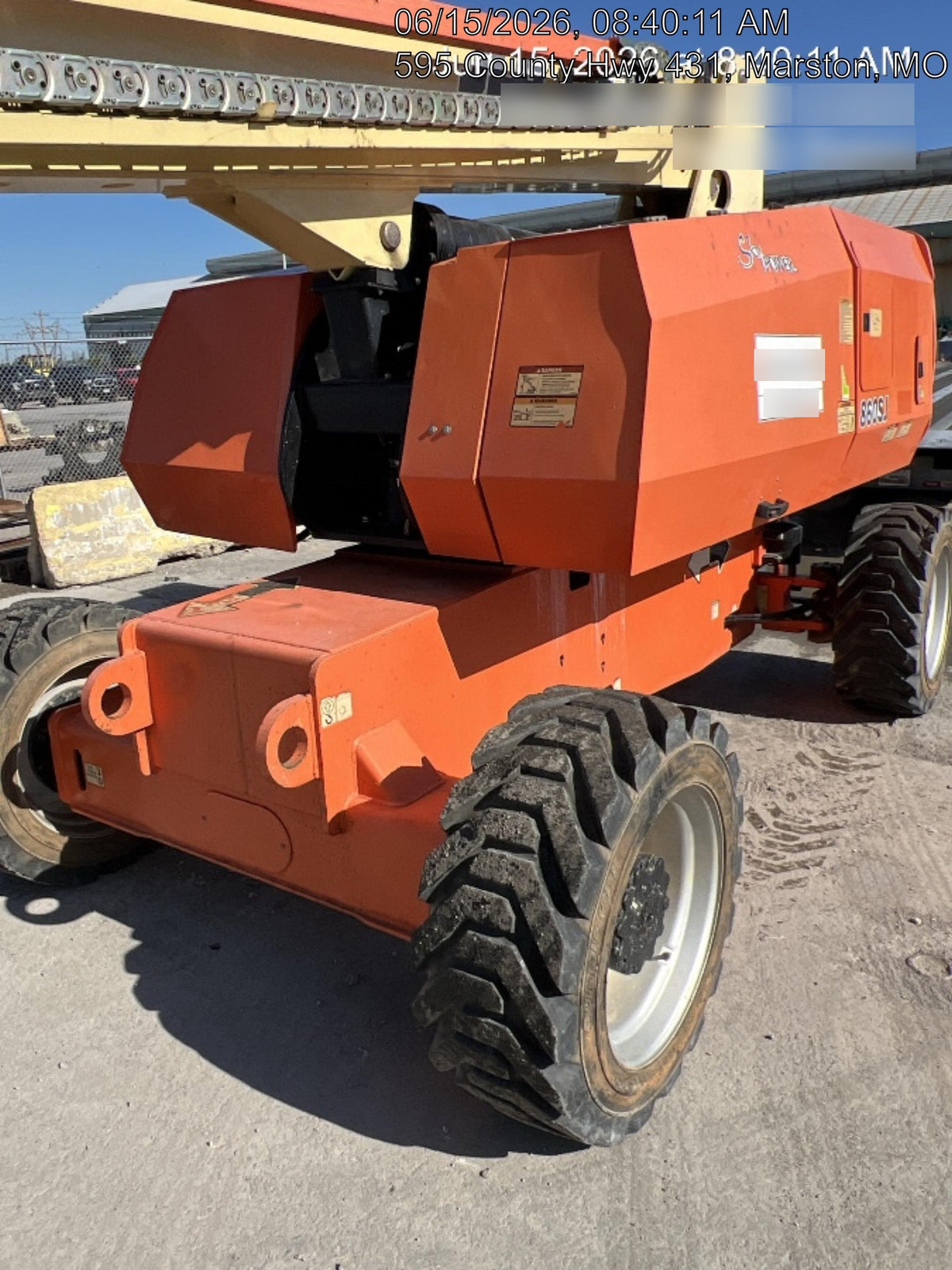2019 JLG 860SJ