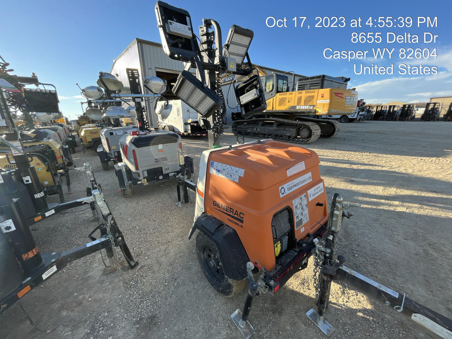 2023 Generac MLT2 Diesel, Flex Switch 120V Input, Powerzone Controller, (4) 320W LED Lights, 4kW Generator, 39.9 Gal Fuel Tank, 2" Ball, T3