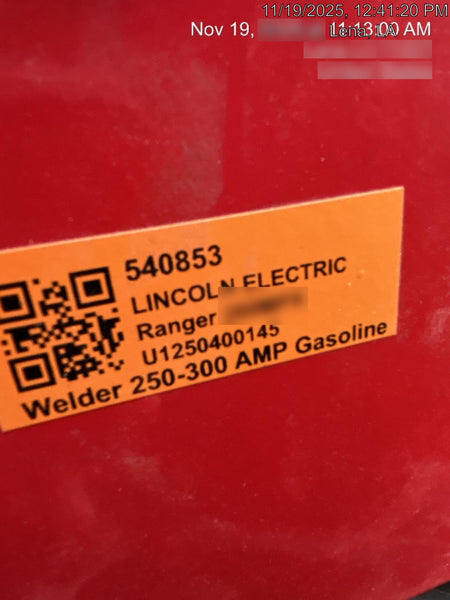 2025 LINCOLN ELECTRIC Ranger 260MPX