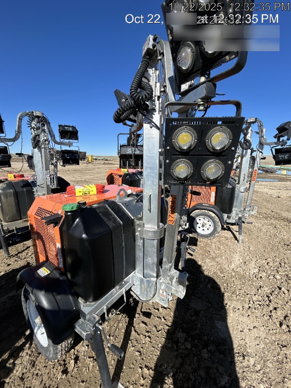 2023 Wanco WLTT-4MM4K Diesel, Deep Sea Controller, Shore Power Plug, Auto Start, (4) 350W LED Floodlights, 4kW Generator, 60 Gal Fuel Tank, 2" Ball, T3