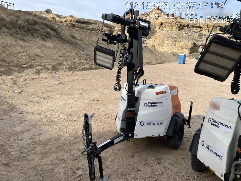 2023 Generac MLT2 Diesel, Flex Switch 120V Input, Powerzone Controller, (4) 320W LED Lights, 4kW Generator, 39.9 Gal Fuel Tank, 2" Ball, T3