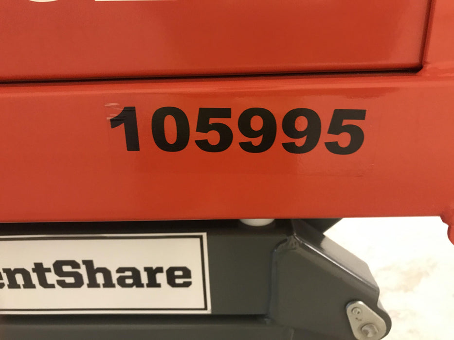 2020 Skyjack SJIII-3219 Solid NM Tires, Half height spring hinged entry gate, Dual Beacons, 800W Inverter