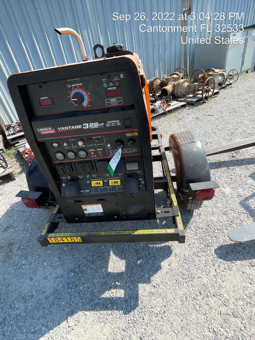2021 Lincoln Electric Vantage 322 VANTAGE 322 READY-PAK 3