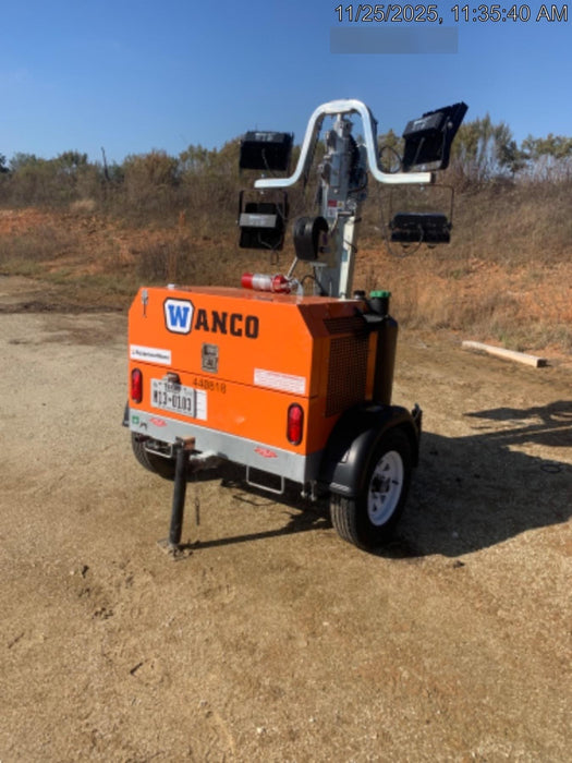 2024 Wanco WLTT-4MM4K Diesel, Deep Sea Controller, Shore Power Plug, Auto Start, (4) 350W LED Floodlights, 4kW Generator, 60 Gal Fuel Tank, 2" Ball, T3