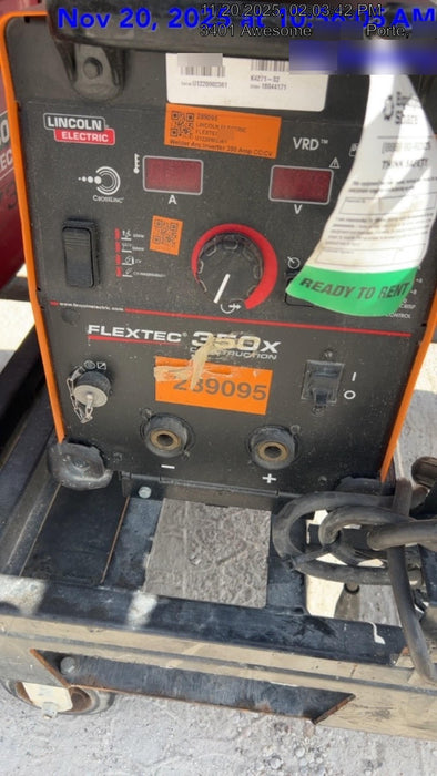 2022 LINCOLN ELECTRIC FLEXTEC 350X