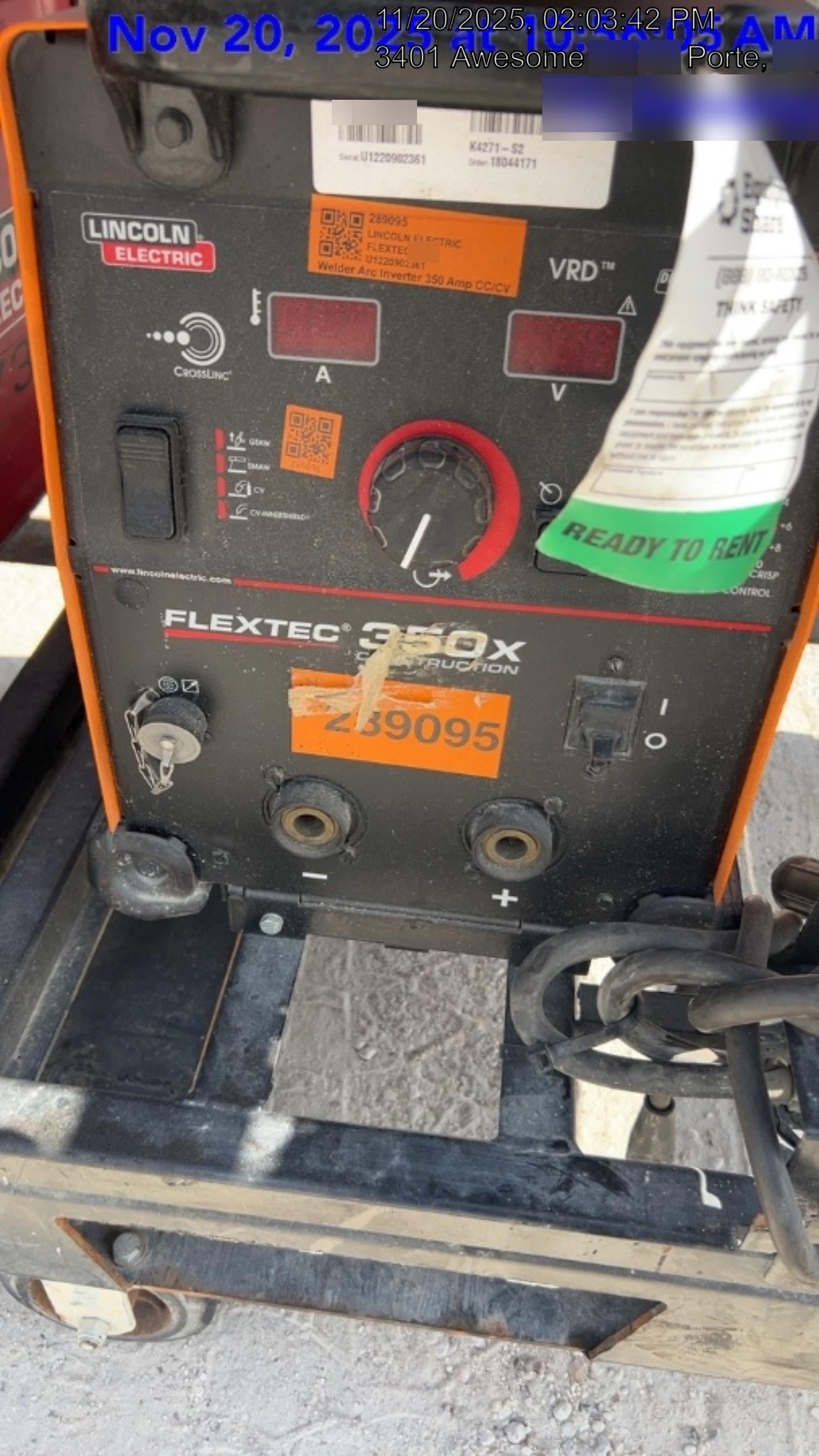 2022 LINCOLN ELECTRIC FLEXTEC 350X