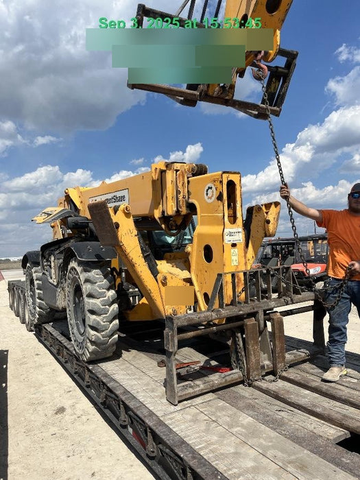 2018 JCB 510-56 JCB 510-56 Telehandler 74 HP w/CAB/HVAC, Beacon, Worklights, Aux Hydraulics, Solid Tires, 60" Carriage/Forks