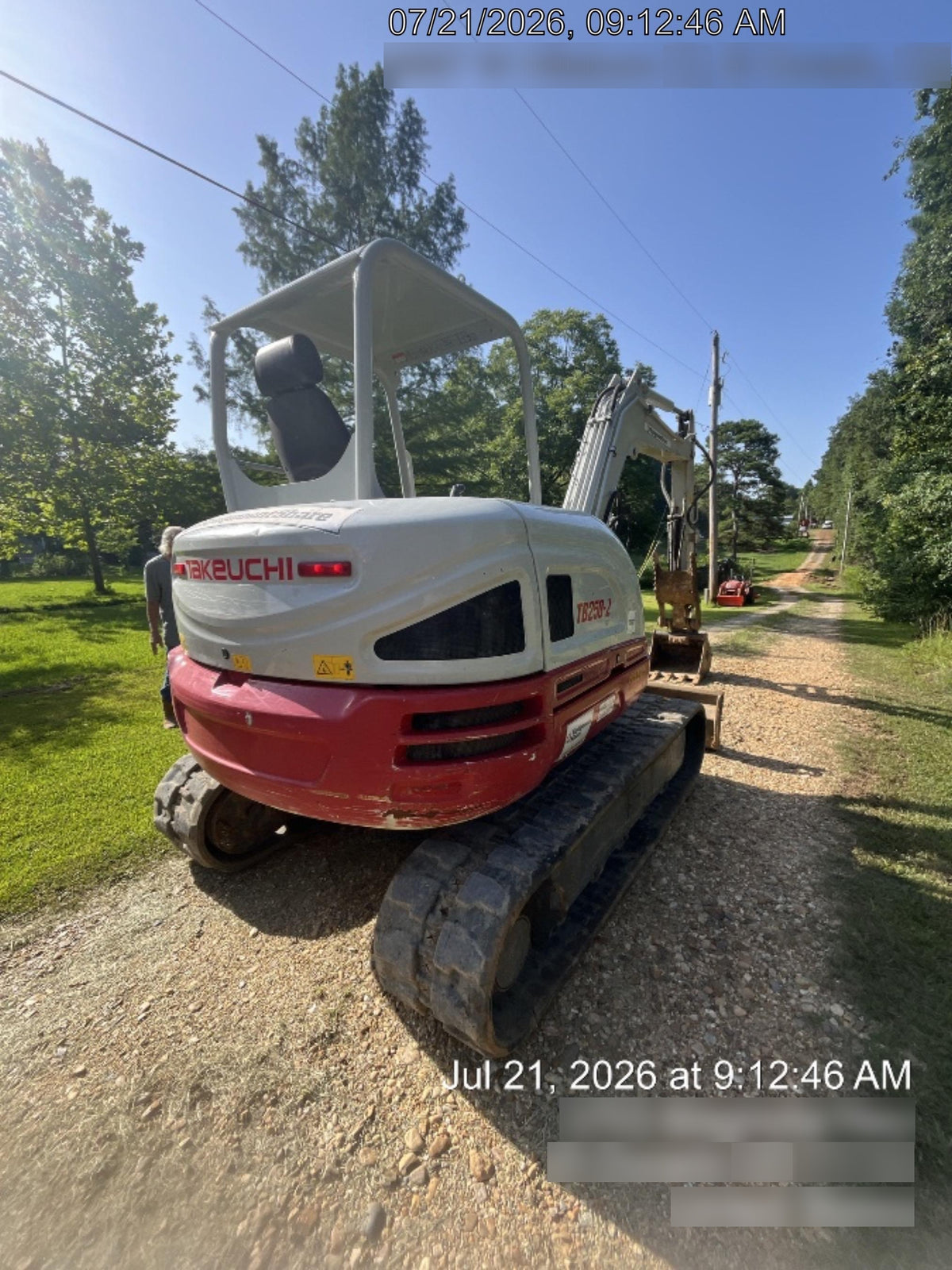 2022 TAKEUCHI TB250-2R