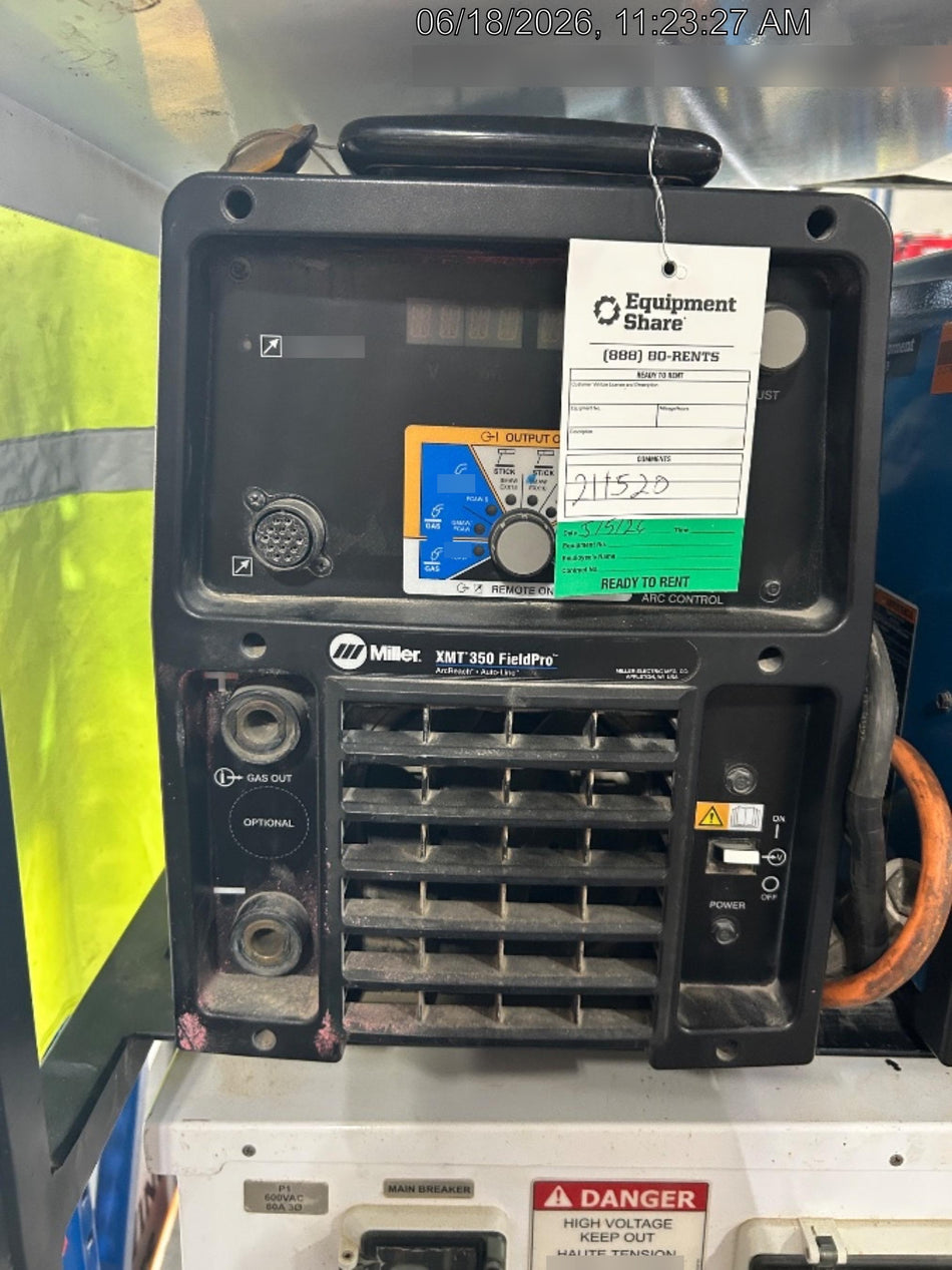 2021 MILLER ELECTRIC XMT 350