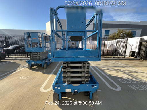 2020 Genie GS-3246 Standard, Folding full height swing gate, 800W Inverter