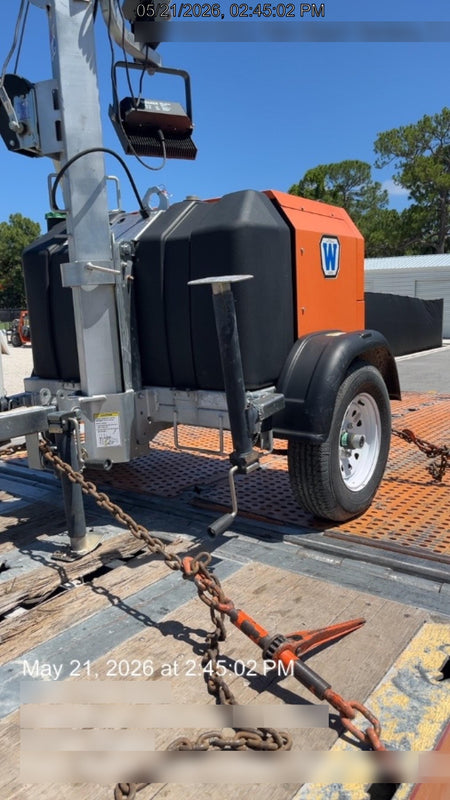2023 Wanco WLTT-4MM4K Diesel, Deep Sea Controller, Shore Power Plug, Auto Start, (4) 350W LED Floodlights, 4kW Generator, 60 Gal Fuel Tank, 2" Ball, T3