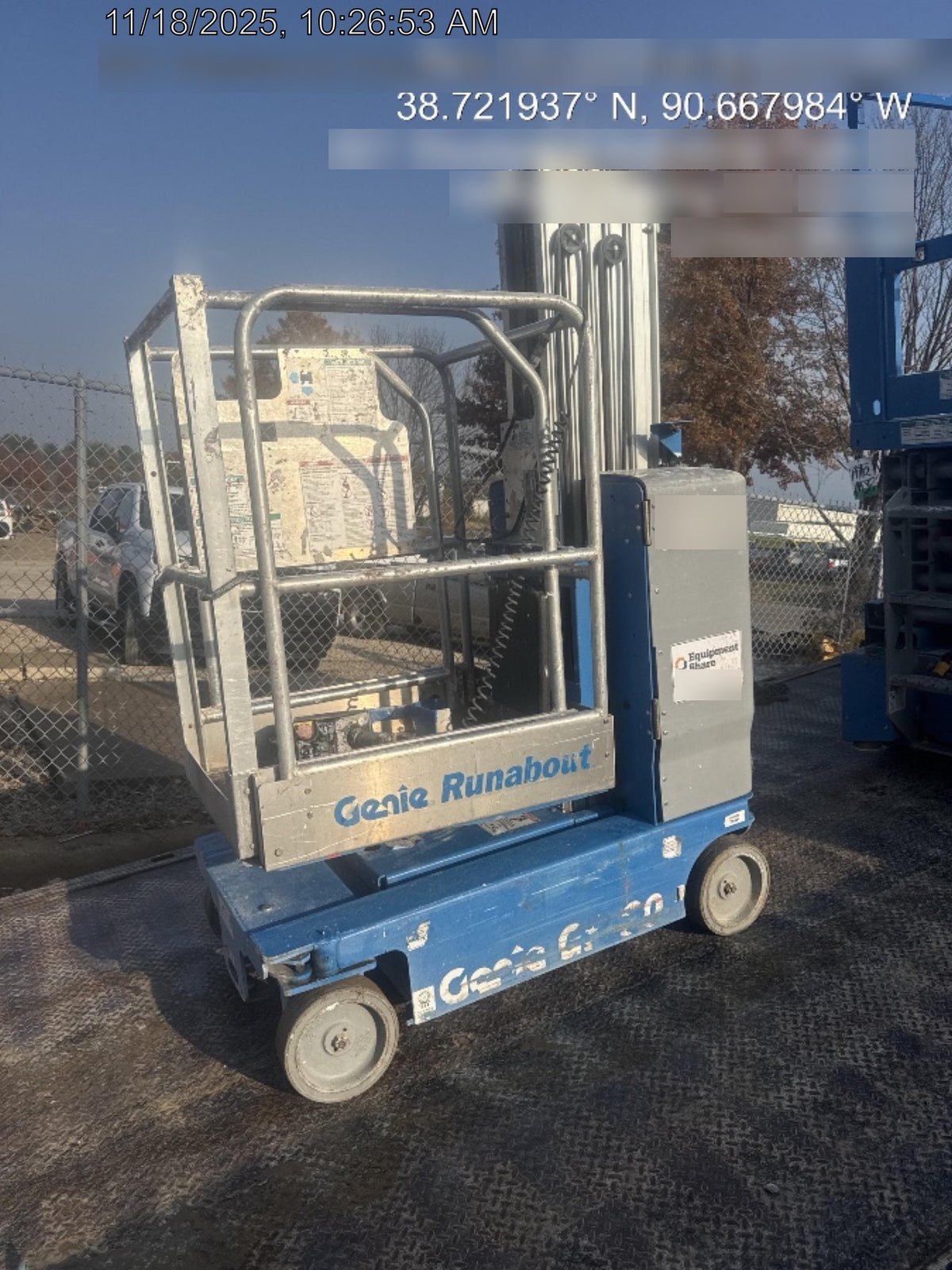 2019 GENIE GR-20