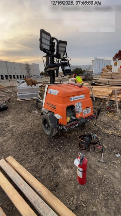 2024 Generac MLT2 Diesel, Flex Switch 120V Input, Powerzone Controller, 
(4) 320W LED Lights, 4kW Generator, 39.9 Gal Fuel Tank, 2" Ball, T3