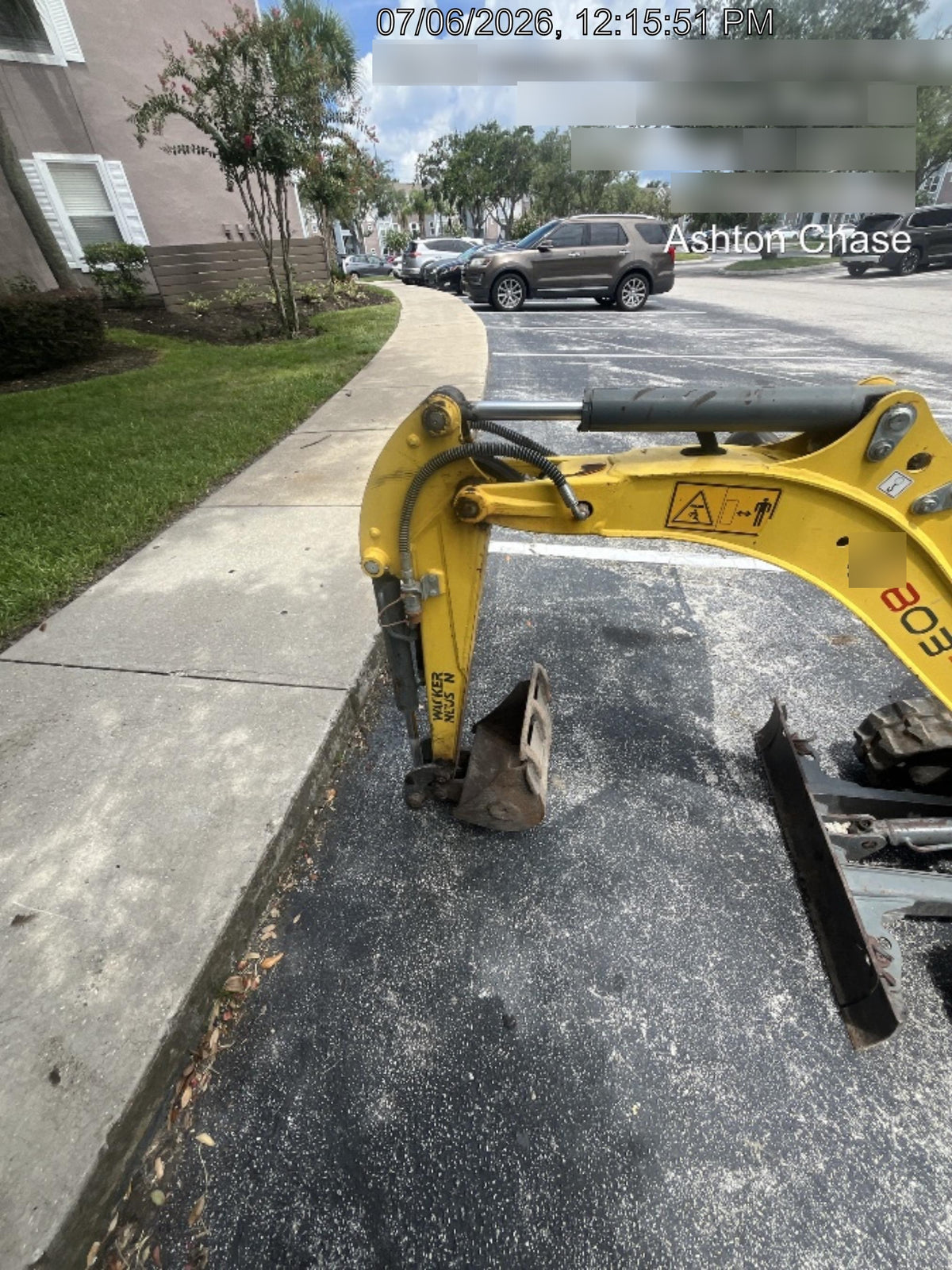 2017 Wacker Neuson 803 Wacker Neuson 803 Mini - Canopy Base/12" Bucket