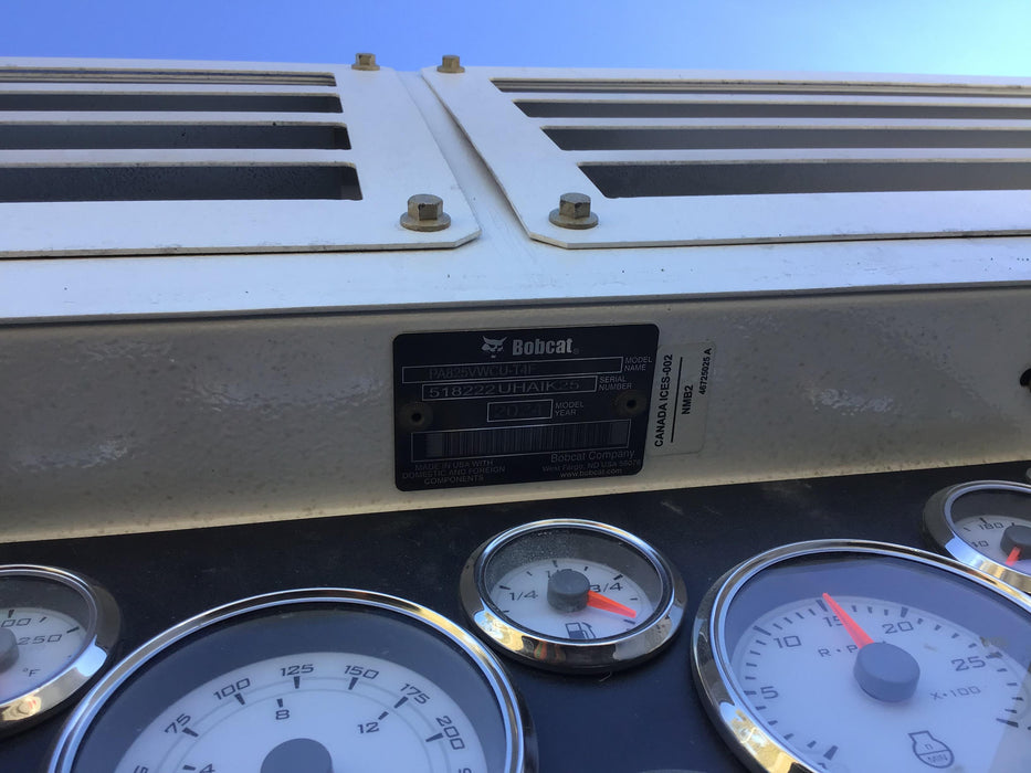2025 BOBCAT PA825VWCU-T4F