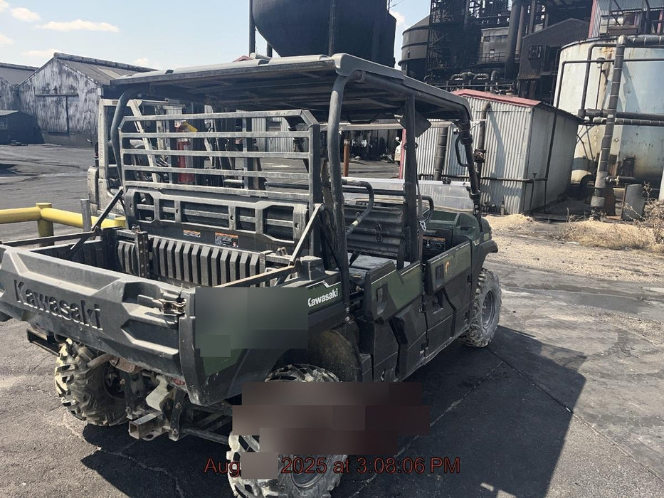 2019 Kawasaki Mule PRO-DXT Standard Options, Backup Alarm, Beacon, Plastic Hard Top, Poly Windshield, Horn Kit