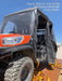 2022 Kubota RTV-X1140W-H Plastic Canopy, Windshield Acrylic Clear, LED Strobe Light, Wire Harness Kit, Back up Alarm