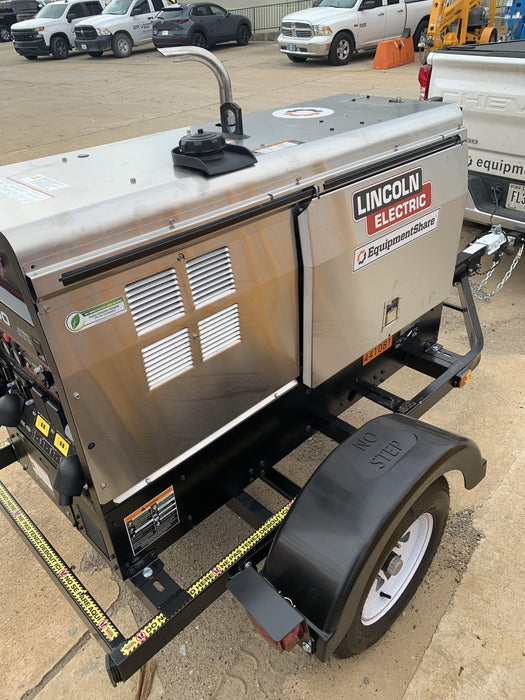 2024 Lincoln Electric LE400 Kubota V1505, Trlr, Cable Rack, Light Kit, ES Decals, T3