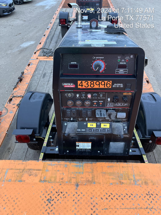 2024 Lincoln Electric LE400 Kubota V1505, Trlr, Cable Rack, Light Kit, ES Decals, T3