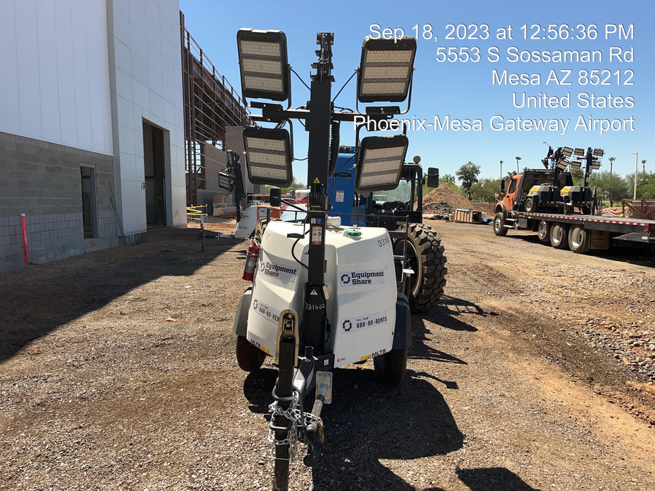 2023 Generac MLT2 Diesel, Flex Switch 120V Input, Powerzone Controller, (4) 320W LED Lights, 4kW Generator, 39.9 Gal Fuel Tank, 2" Ball, T3