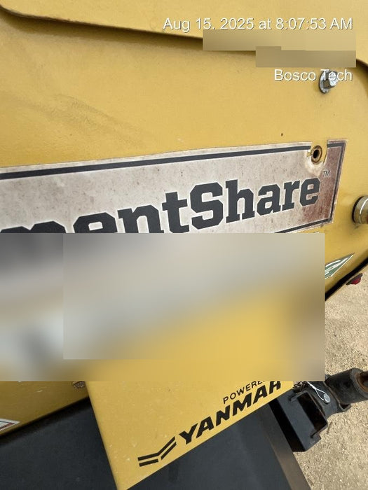 2021 Allmand NLV3GR (4) LED Light Fixture 350W, 23' Vertical Mast, 3kW Prime, Towable, Deep Sea L401, Leveling Jacks, Yanmar T4F 5.8hp