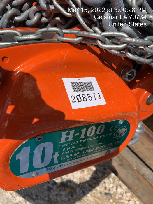 2022 ELEPHANT H100-10-20