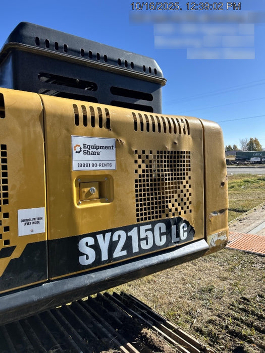 Sany SY215 SY215 Tier 4 - Cab w/Hydraulic QC, Buckets: 48" , Hydraulic Hammer 4,000 lb impact class