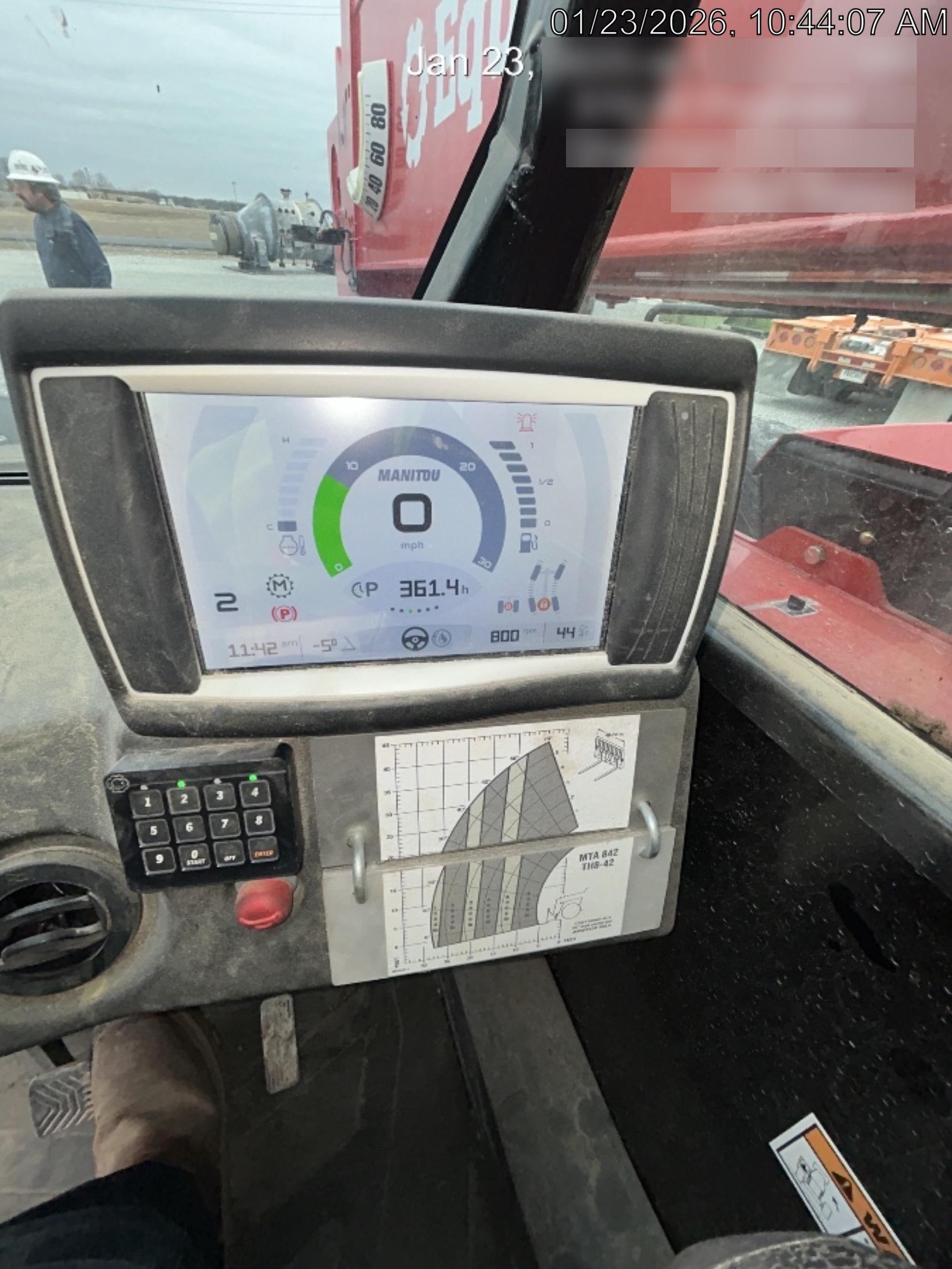 2025 MANITOU MTA842