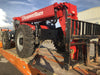 2020 Manitou MTA8044 74hp T4F, Cab/Heat/Air, Cab and Boom LED work lights, Auxiliary Hydraulics, Solid Tires, Amber strobe, Lift Hook w/66" Carriage, 60" Forks