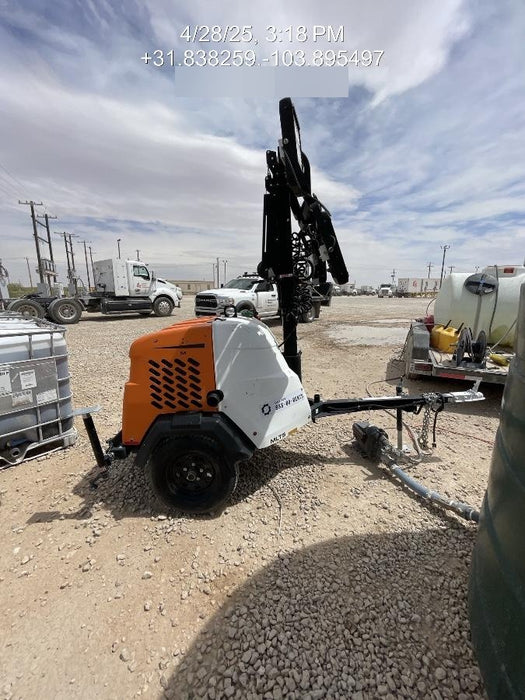 2023 Generac MLT2 Diesel, Flex Switch 120V Input, Powerzone Controller, 
(4) 320W LED Lights, 4kW Generator, 39.9 Gal Fuel Tank, 2" Ball, T3