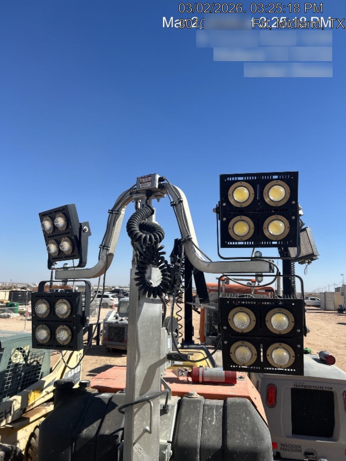 2024 Wanco WLTT-4MM4K Diesel, Deep Sea Controller, Shore Power Plug, Auto Start, (4) 350W LED Floodlights, 4kW Generator, 60 Gal Fuel Tank, 2" Ball, T3