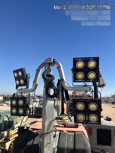 2024 Wanco WLTT-4MM4K Diesel, Deep Sea Controller, Shore Power Plug, Auto Start, (4) 350W LED Floodlights, 4kW Generator, 60 Gal Fuel Tank, 2" Ball, T3