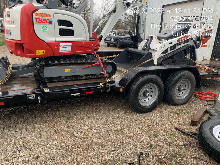 2022 LOADTRAIL Tilt-Deck Rental Trailer
