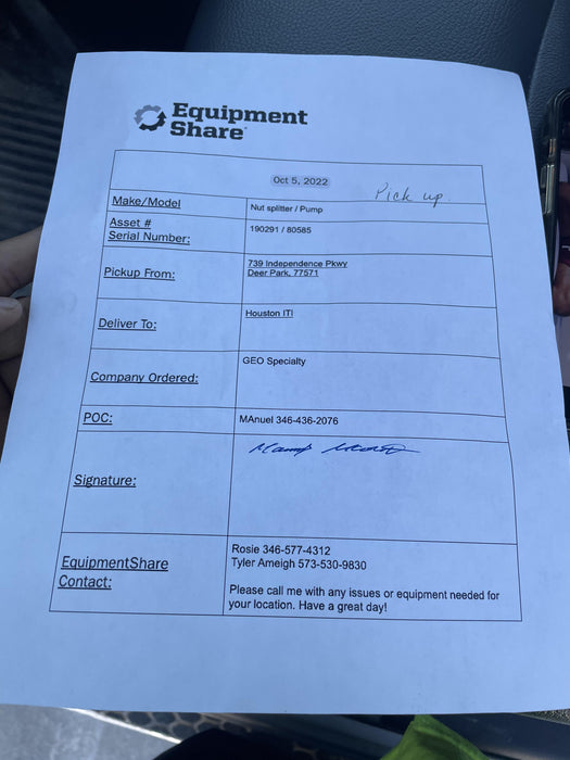 2021 ENERPAC NSH6575