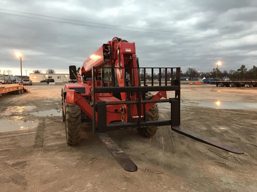 2020 Manitou MTA12055SER3 Cab/Heat/Air, Solid Tires, Amber Strobe, Lift Hook w/66" Carriage, 60" Forks