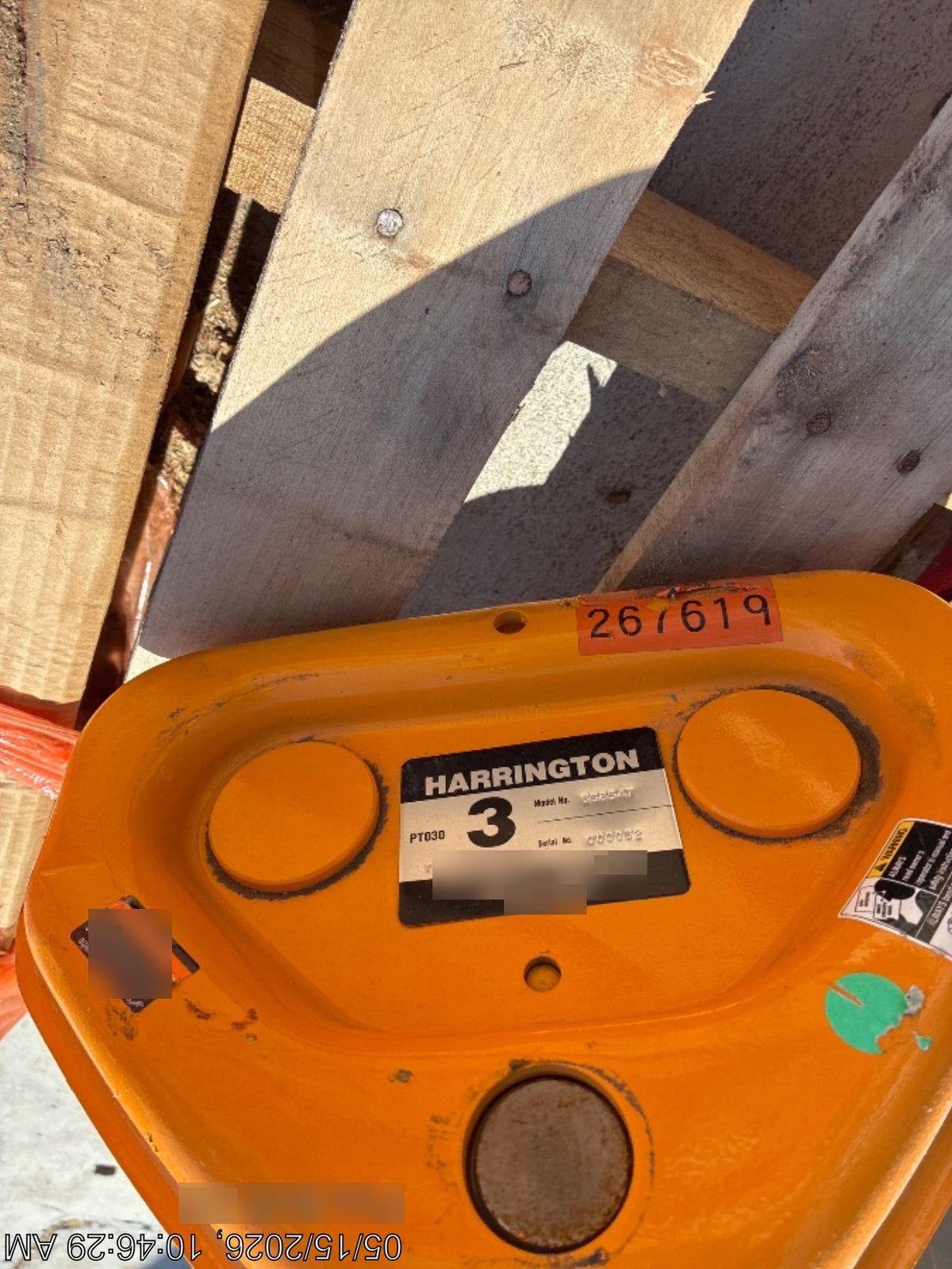 2022 HARRINGTON PT030